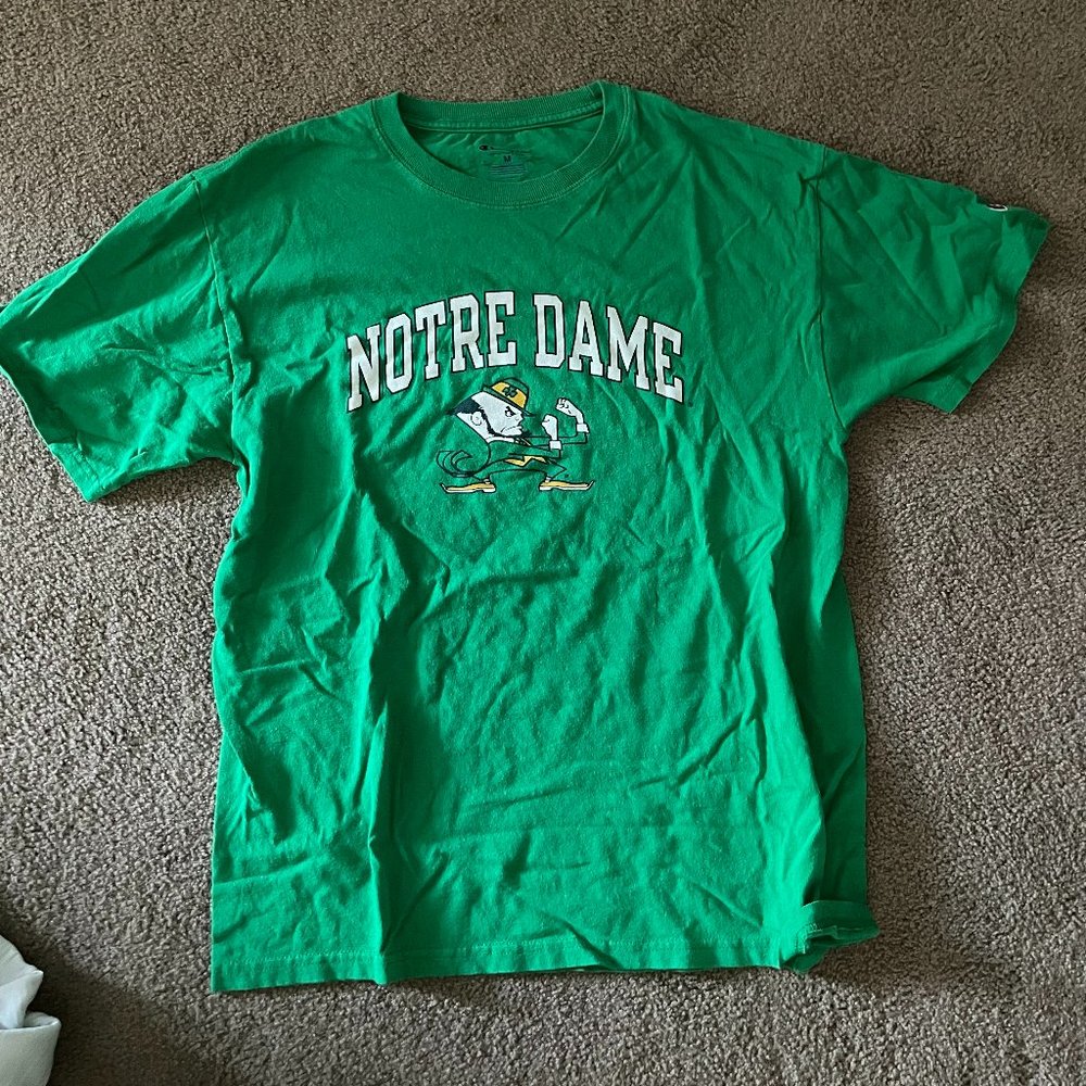 Notre Dame T Shirt Men's Medium